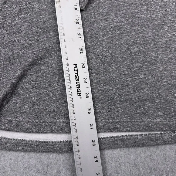 Marine Layer Double Knit Hoodie Mens XL Heather Gray Pullover Lightweight USA - Picture 6 of 8